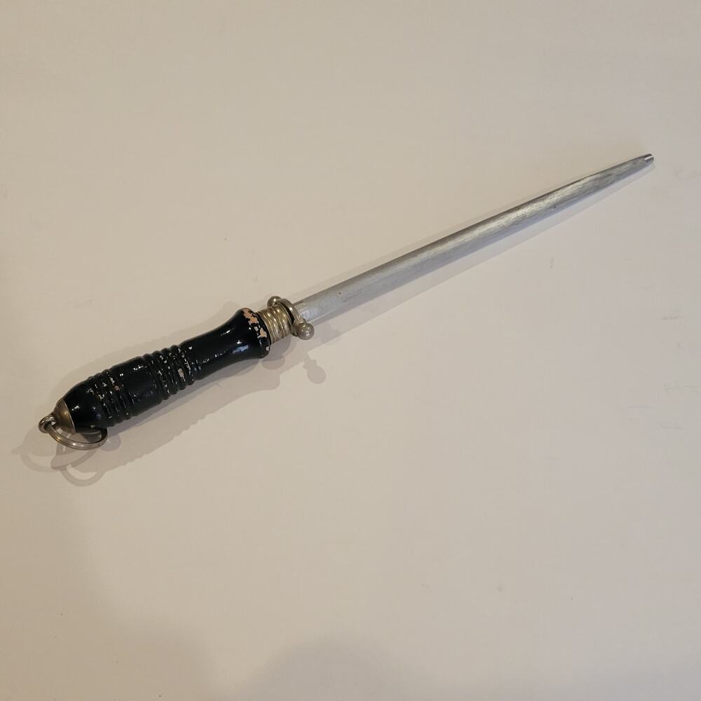 Vintage German Stahl knife sharpener 10" long